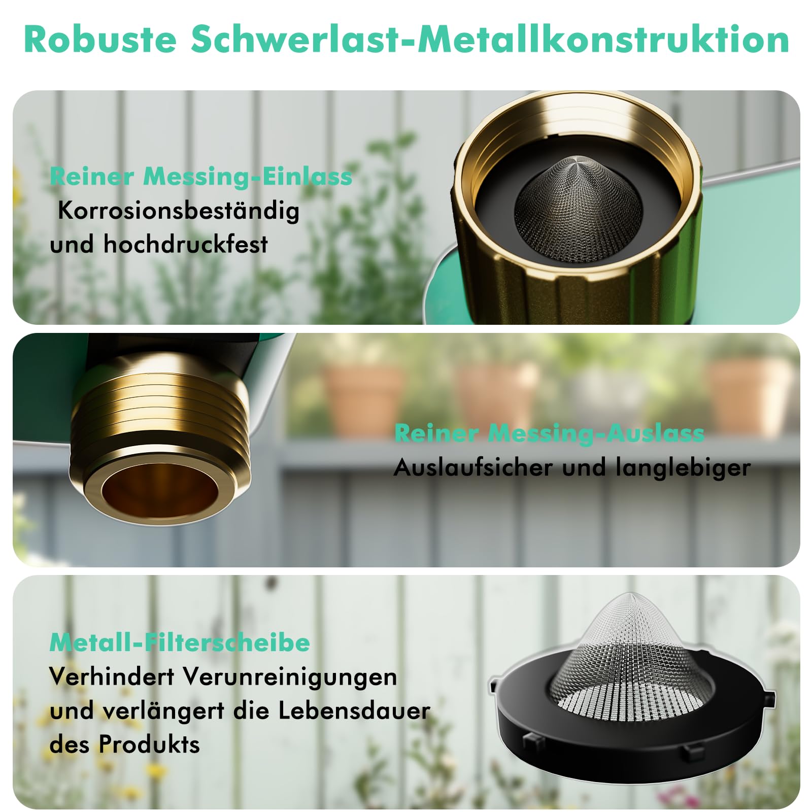 RESTMO Bewässerungscomputer 1 Ausgänge, Bluetooth Bewässerungstimer | App-Steuerung, 3 Modi (auto/manuell/Regenpause), bis zu 11:59 Std. Bewässerung, für Garten & Rasen