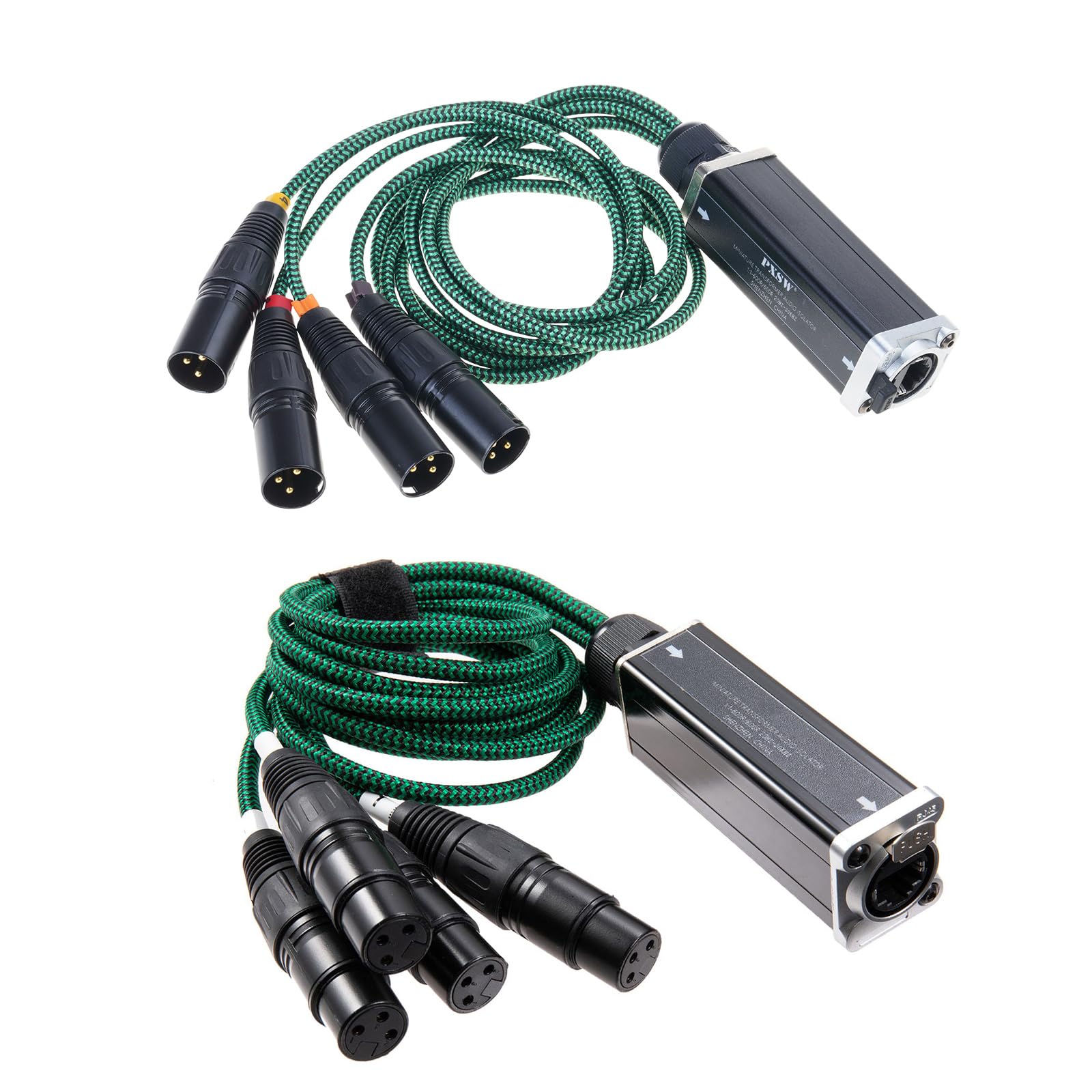Comodo cavo Snake per collegare connettore Ethernet Cat5 / Cat6 per dal e registrazione in chiesa