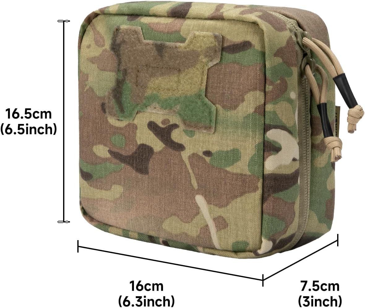 EXCELLENT ELITE SPANKER MOLLE IFAK Pouch Tactical First Aid Pouch Bag Empty EMT Utility Medical Pouch - Image 2