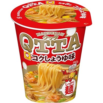 マルちゃん MARUCHAN QTTA コクしょうゆ味 (78g×12個 /カップ麺) カップラーメン インスタントラーメン ラーメン 箱買い 東洋水産 クッタ