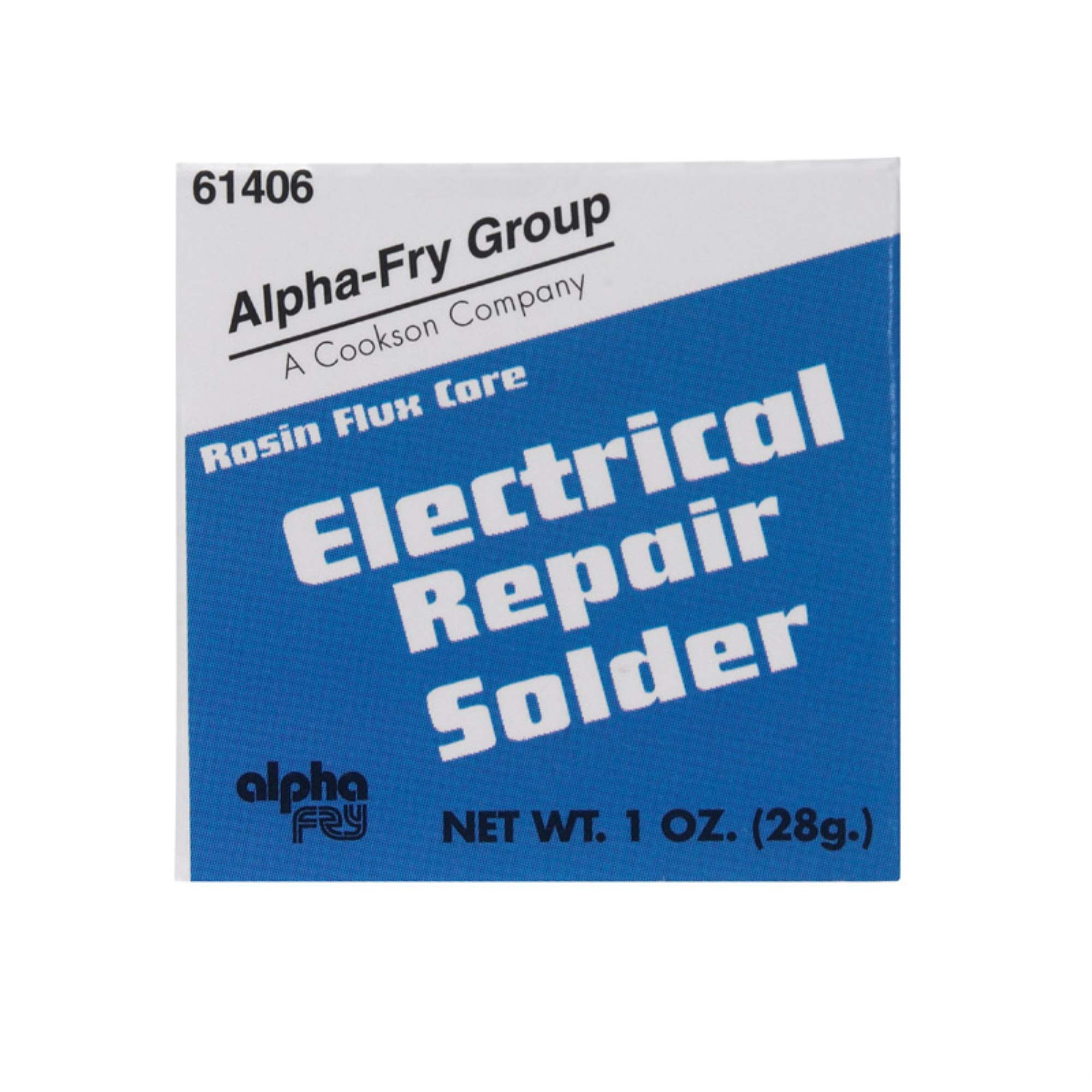 Alpha Fry 1 oz. Repair Solder 0.09 in. Dia. Tin/Lead 40/60 1 pc.