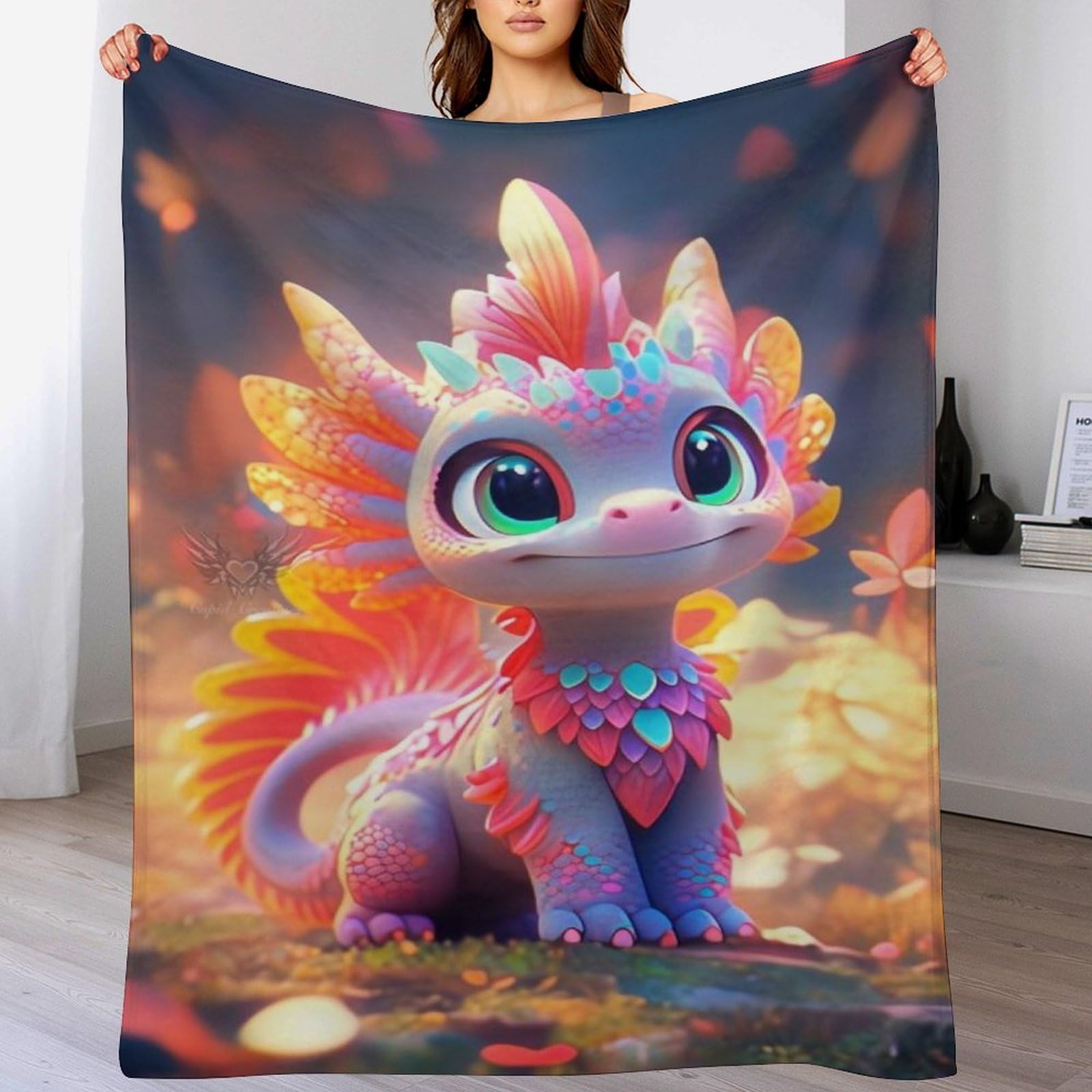 Manta de franela multifuncional entretiempo cobertor térmico ligero 130x150cm