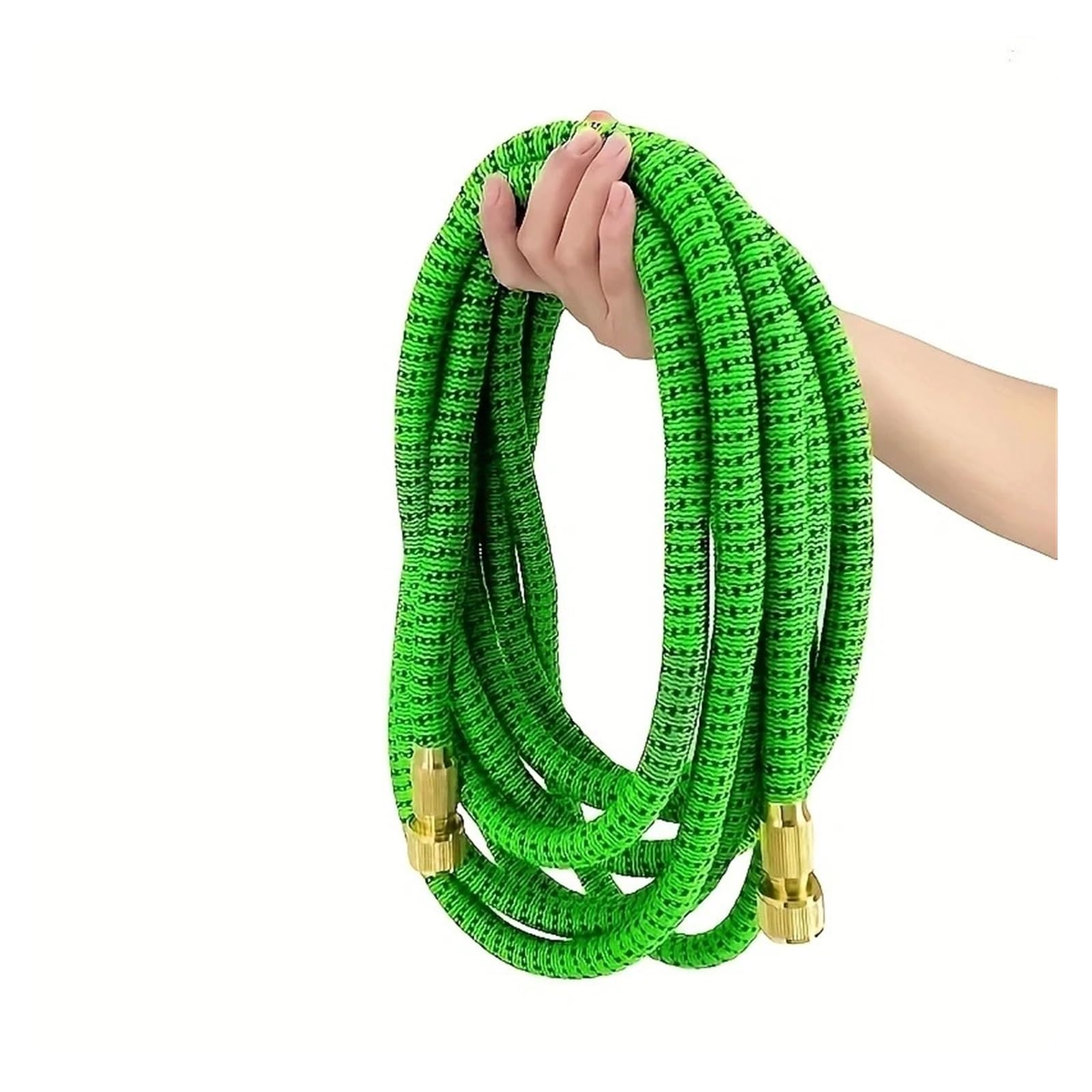 Manguera de jardín ligera extensible Manguera de riego de jardín, manguera de agua flexible mágica for lavado de autos a alta presión, herramientas de limpieza de riego(50ft)