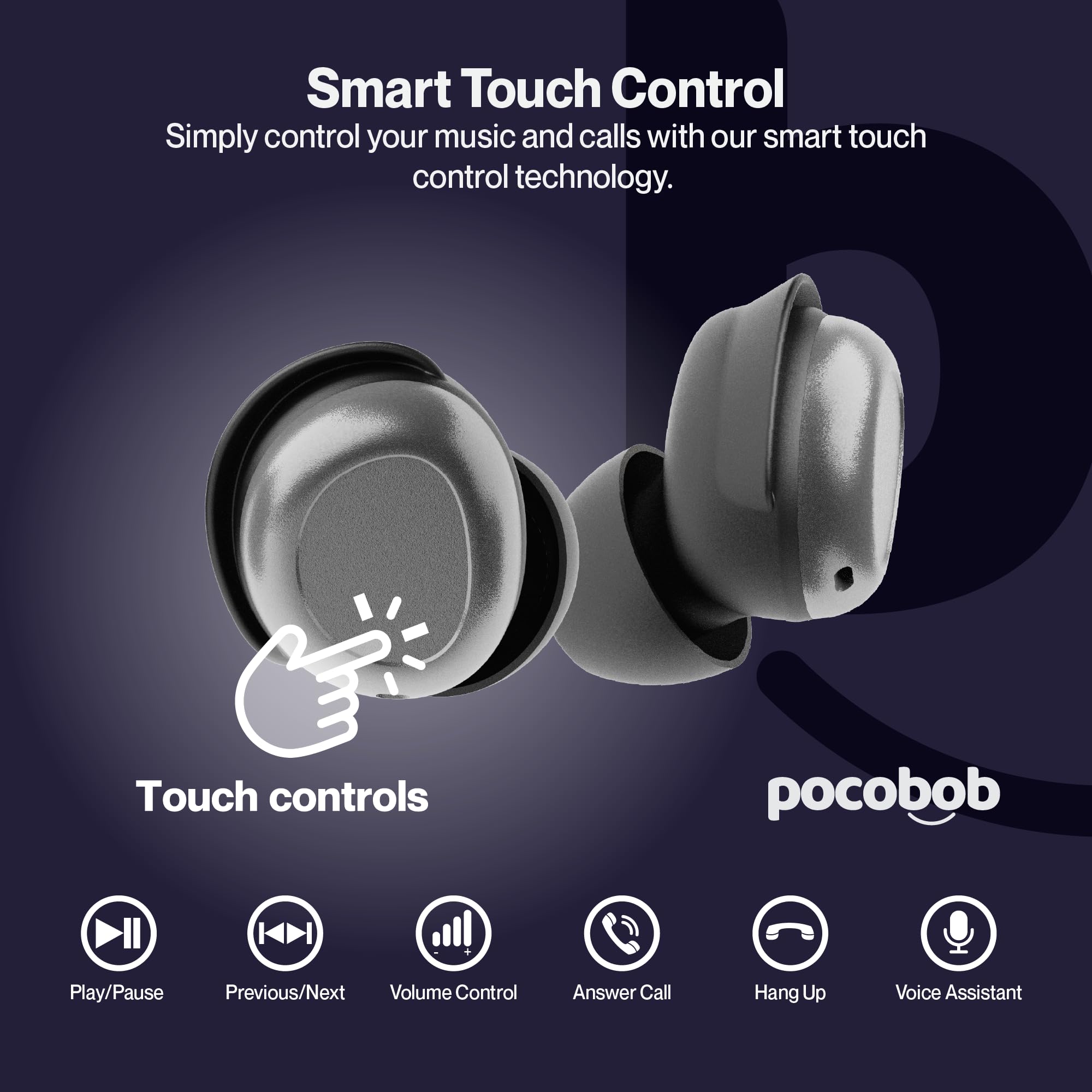 Z – Black – Auriculares inalámbricos ultrapequeños – aplicación iOS y Android – Auriculares Bluetooth in-ear para dormir, con micrófono
