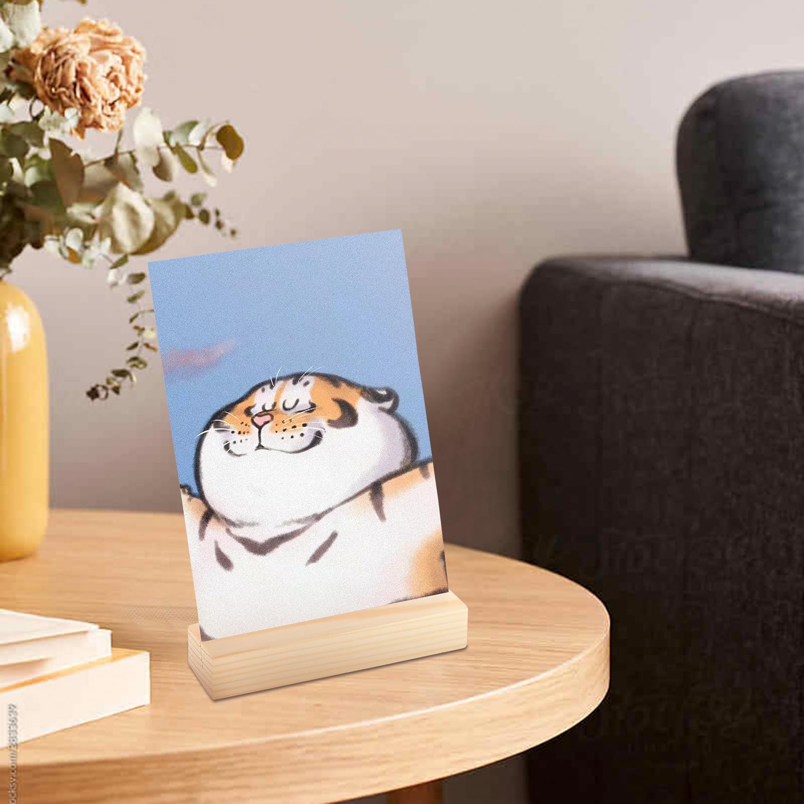 16 Stück Kartenhalter Holz - Tischaufsteller Für Hochzeiten, Menükarten & Fotos