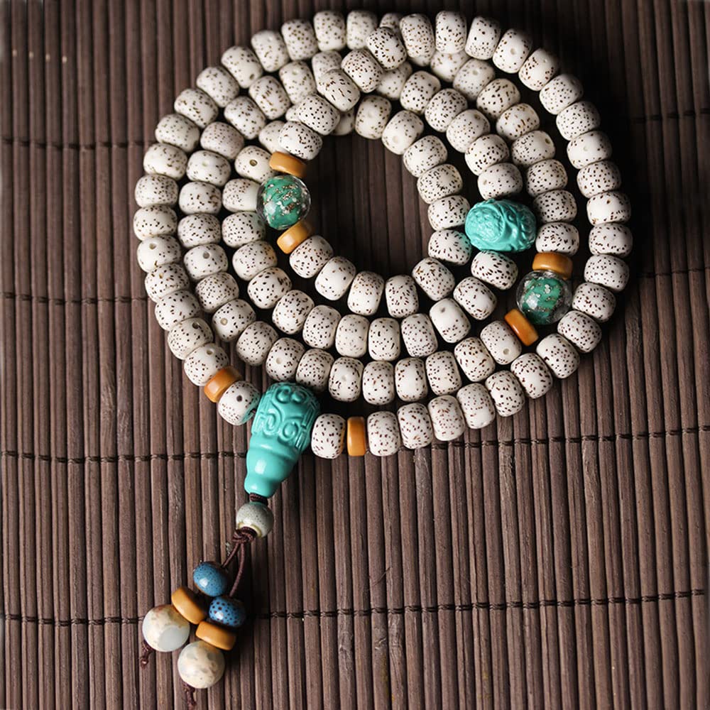 Hainan Star Moon Bodhi Beads 108 Buddha Rosario for la