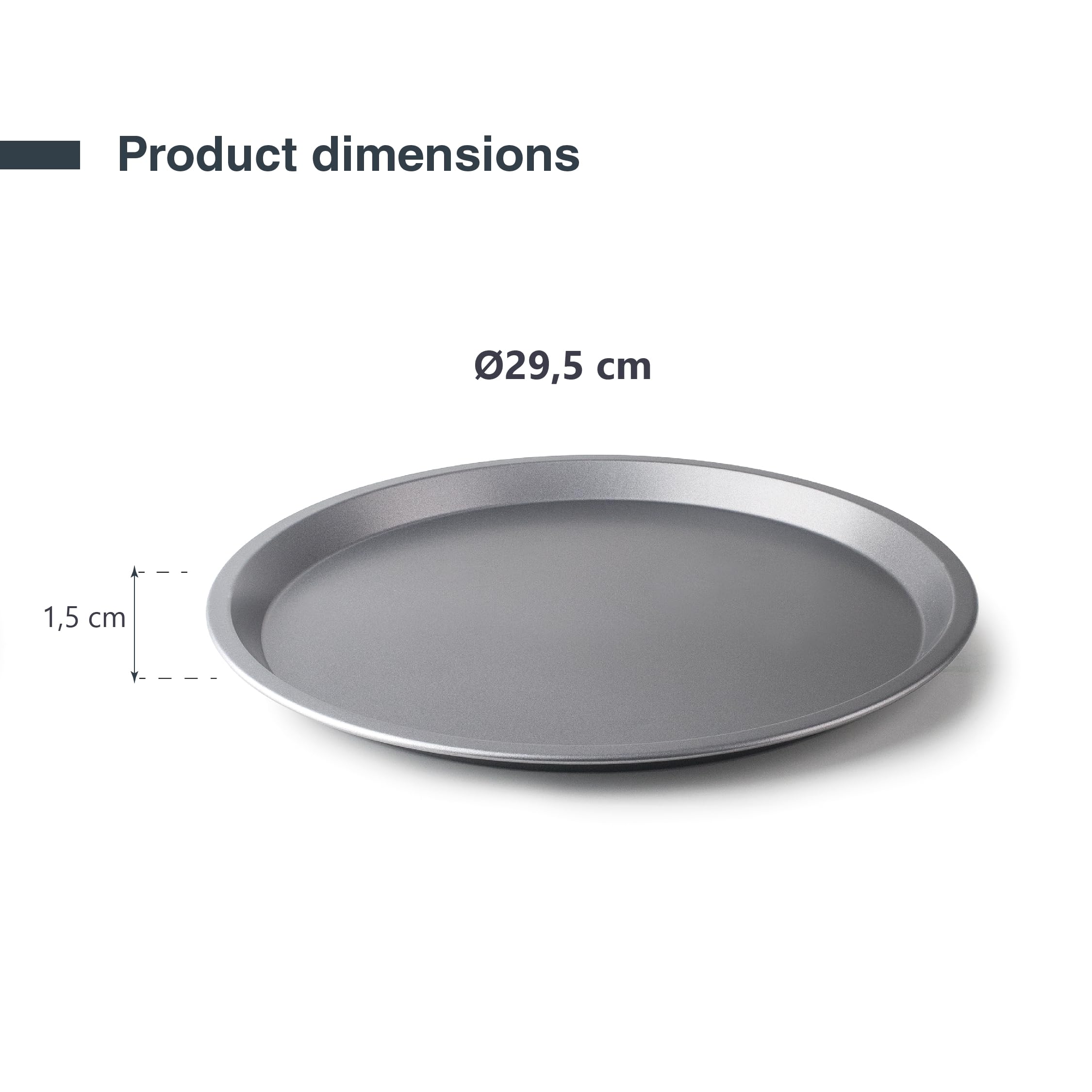 Moule à Pizza - LACOR - 29,5 Cm - Antiadhésif - Acier Au Carbone