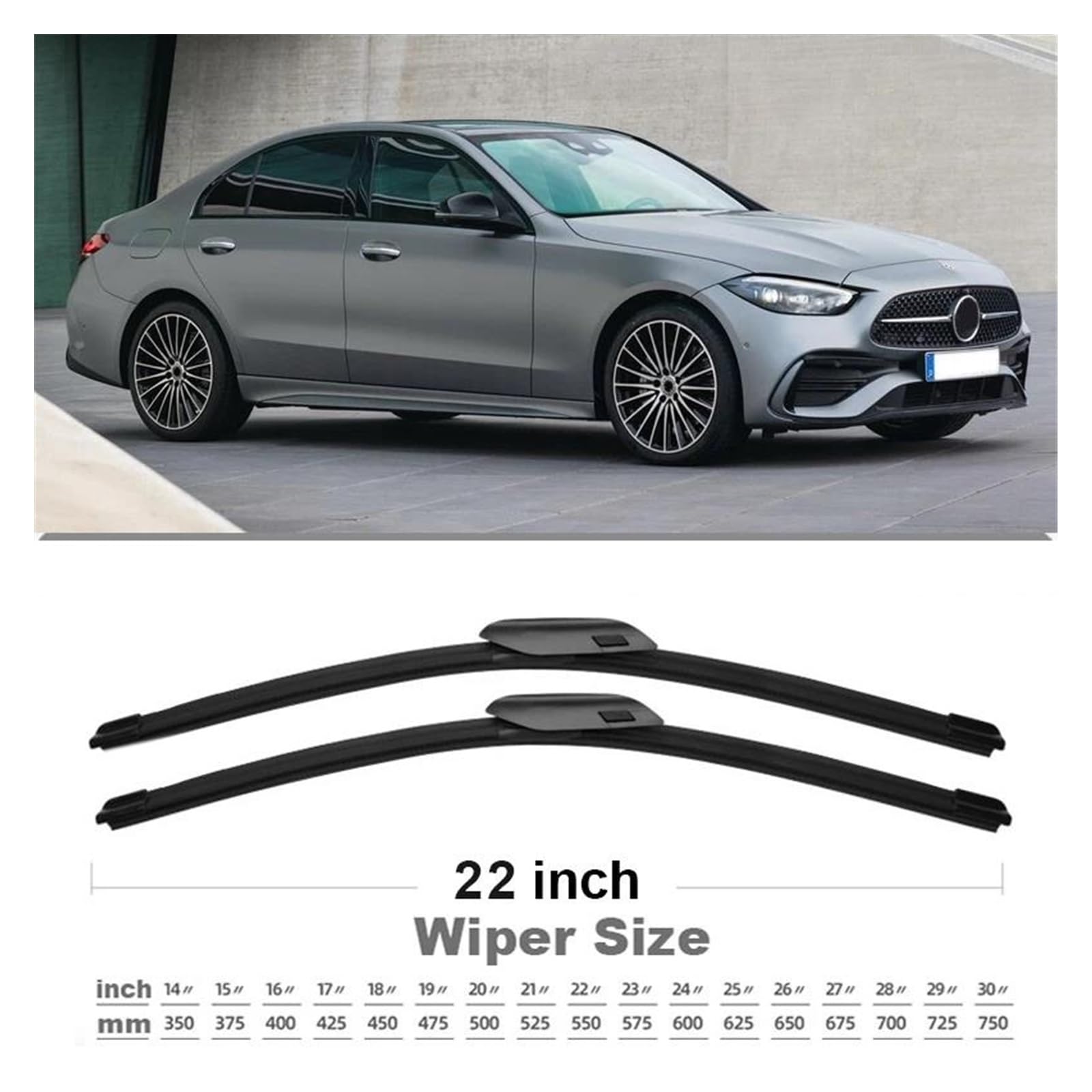 Amazon | 車のワイパーゴム 車のワイパーブレード ためにC クラス W206
