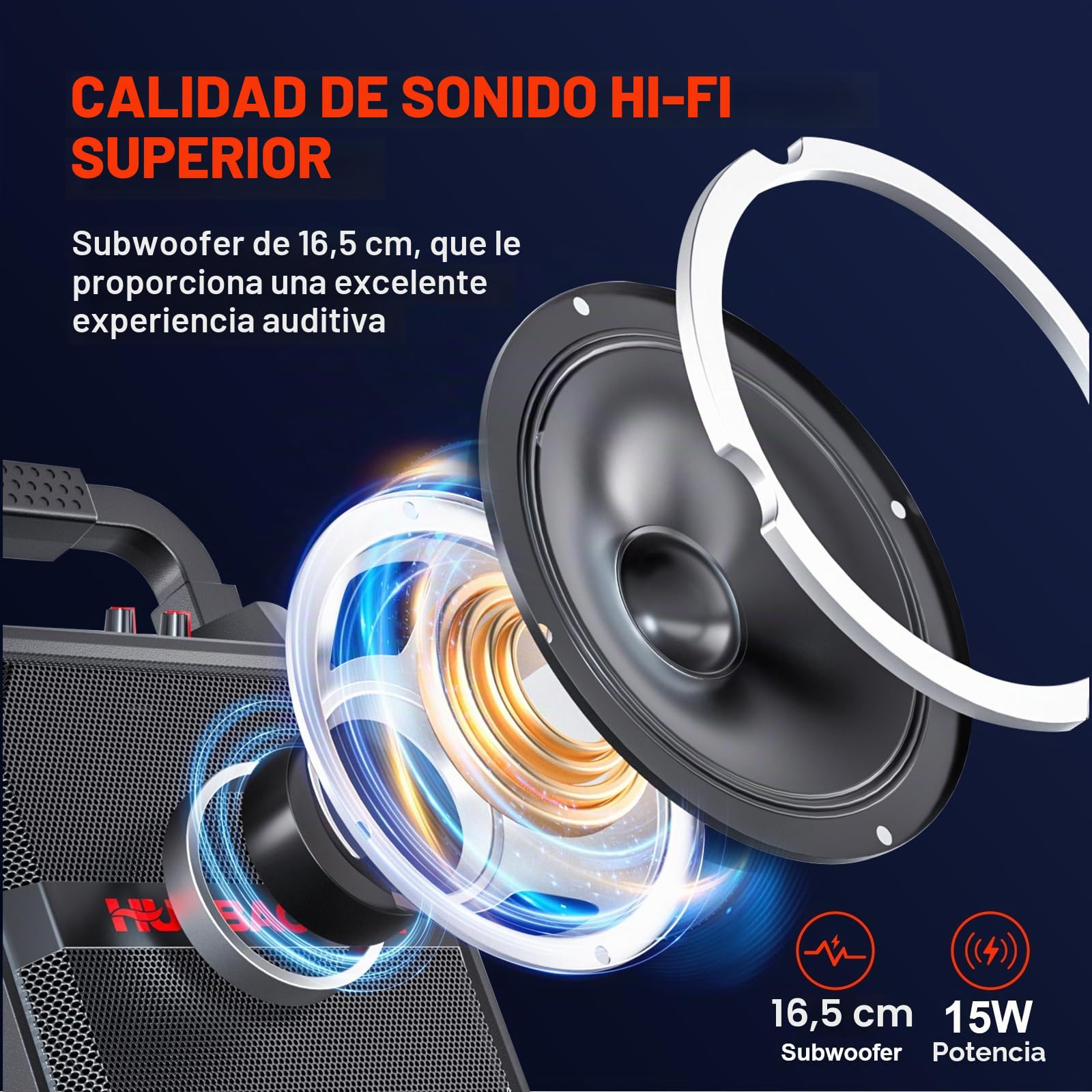 Máquina de karaoke Bluetooth portátil con micrófono inalámbrico para adultos y niños, sistema PA con control remoto, soporta tarjeta TF/USB/FM/AUX