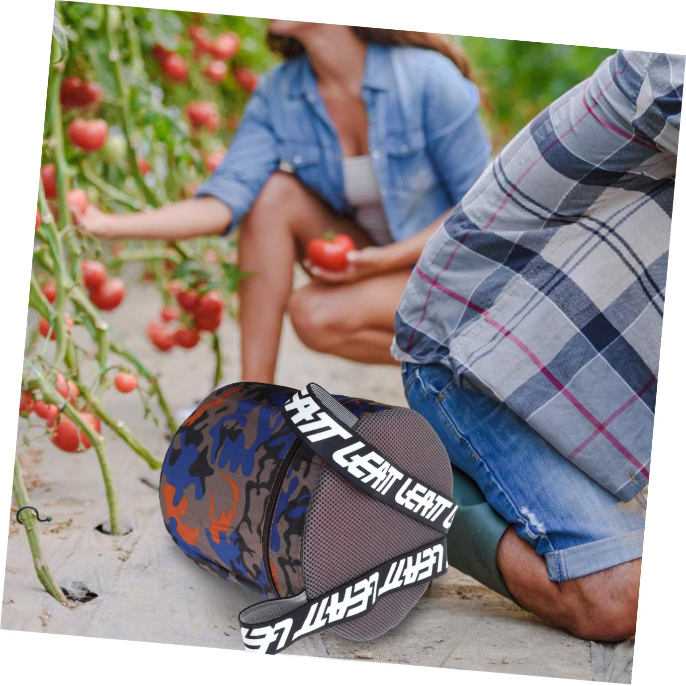 FOMIYES Sgabello da Giardinaggio per Esterni 25 Cm in Plastica Portatile e Leggero Poggiapiedi, Sgabello Comodo Indossabile per Adulti per Campeggio, Pesca, Coltivazioni Stili multipli
