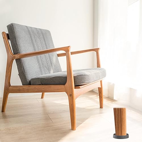 Miniatura 36 de Yelanon Almohadillas antideslizantes para suelos de madera dura, 8 posavasos de muebles de 3 pulgadas, agarres antideslizantes para muebles, patas