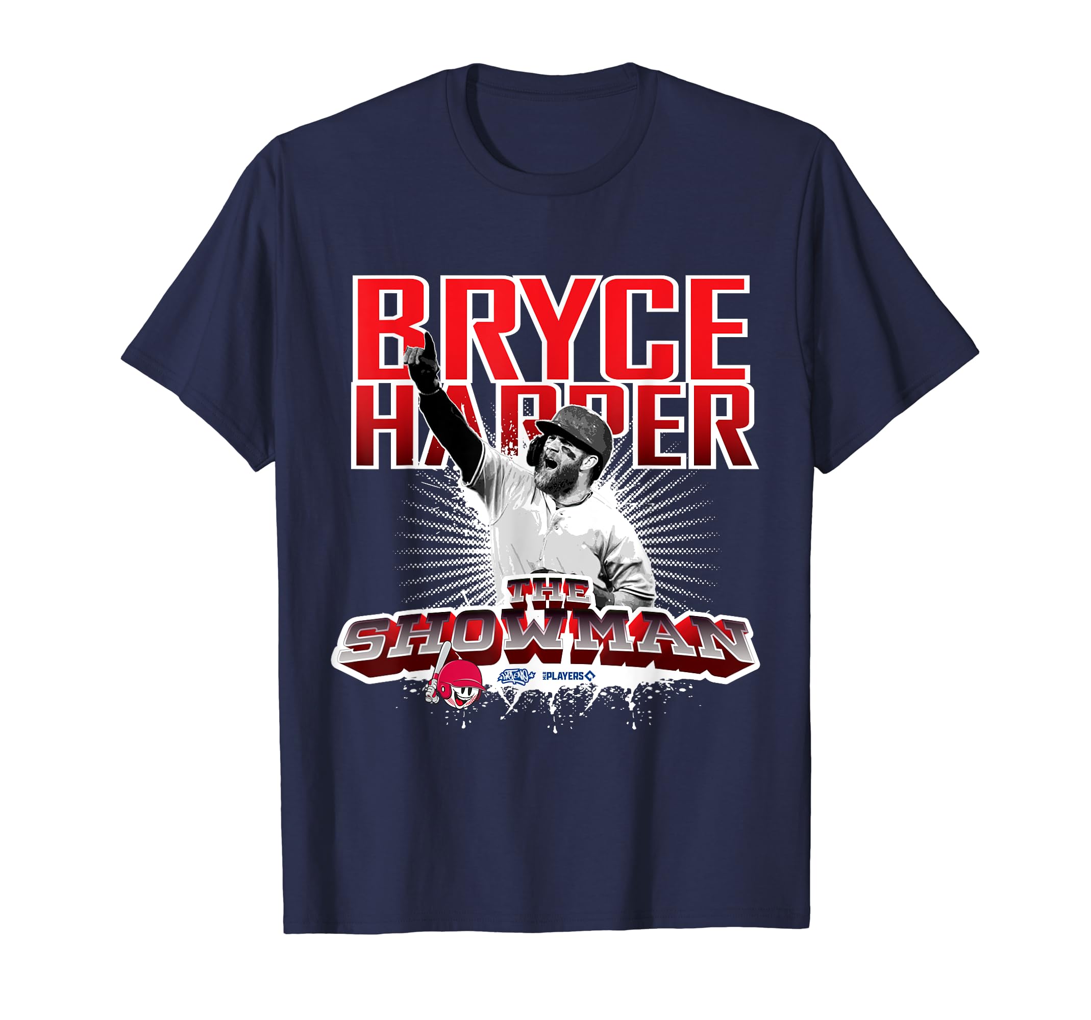 Bryce Harper Philadelphia Baseball Sket One x MLB Players T-Shirt