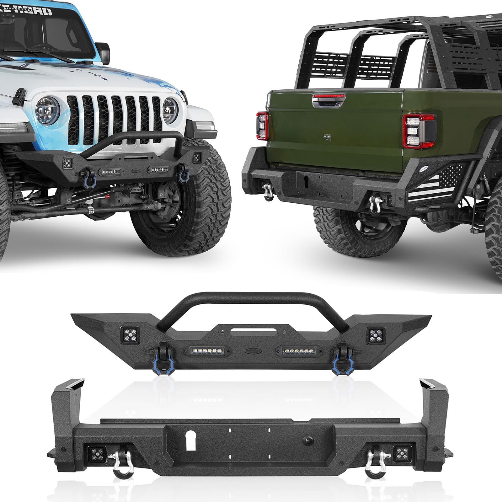 Losi Desert Buggy XL Parachoques delantero/trasero y juego de refuerzo Losi Desert Buggy XL Parachoques delantero/trasero y juego de refuerzo