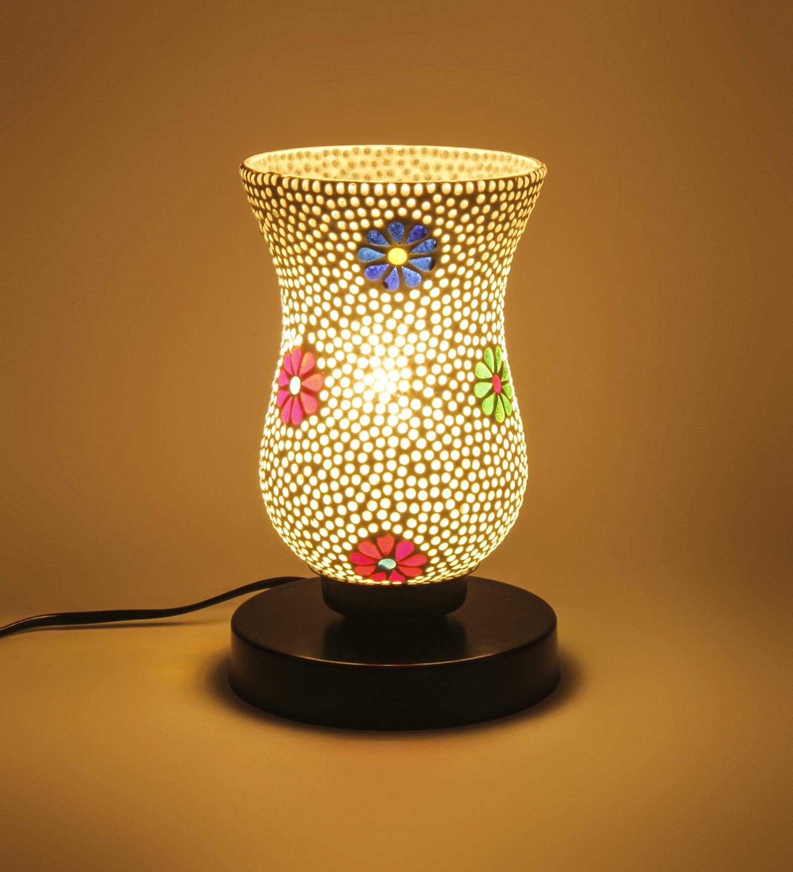 Devansh L207, Multicolor Mosaic Glas Table Lamp (Medium, Multicolor) - Image 3 thumbnail