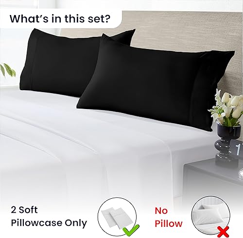 Vista 73 de SGI Bedding 600 hilos 100% algodón egipcio fundas de cojín y funda de almohada 01-Blanco