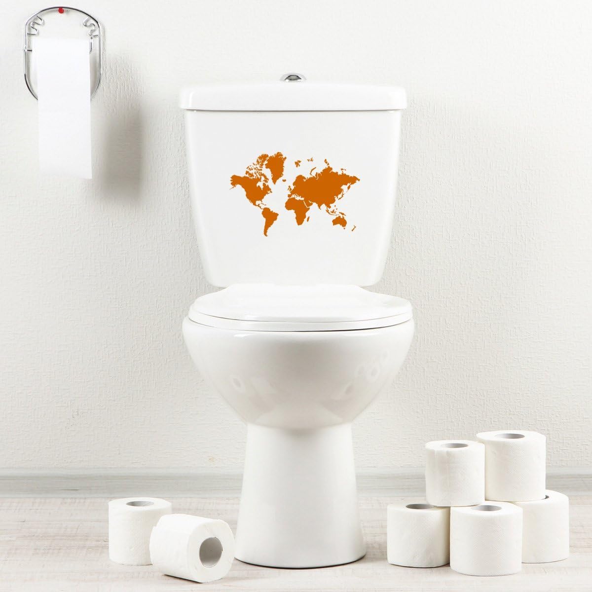 Lustiger WC-Aufkleber 'Clean Your Piss' | Wasserdicht & Abnehmbar | Badezimmer Dekoration