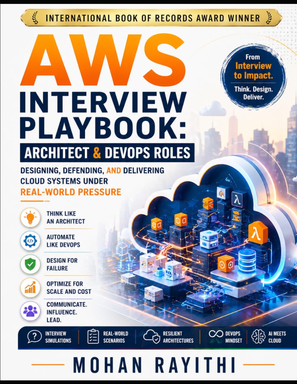 AWS Interview Playbook: Architect & DevOps Roles: Designing, Defending, and Delivering Cloud Systems Under Real-World Pressure