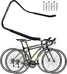 Suporte Gancho Parede Horizontal Mountain Bike Para 2 Bikes