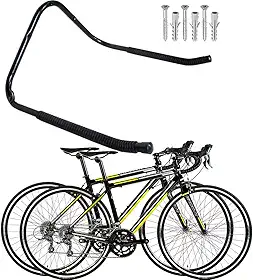 Suporte Gancho Parede Horizontal Mountain Bike Para 2 Bikes