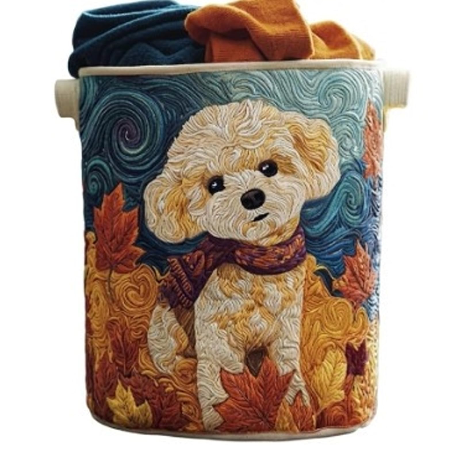 our fave Large Capacity Washing Basket Breathable Polyester Fabric Sturdy Stitched Design Easy to Carry Garment Collector Portable Laundry Bag