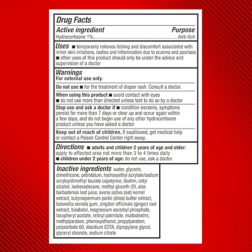 Miniatura 2 de Cortizone 10 Loción curativa intensiva para eccema de 35 onzas máxima resistencia al 1 de hidrocortisona con vitaminas A C y E