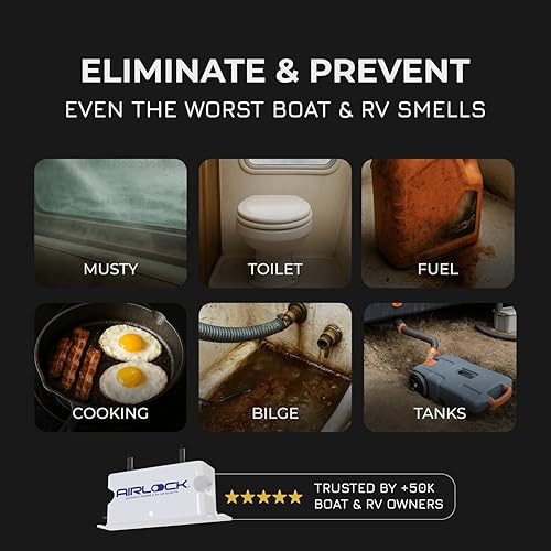 Miniatura 2 de AIRLOCK One - Purificador de aire para barcos y caravanas - Elimina olores en barcos y caravanas  Accesorios para barcos  Accesorios para caravanas