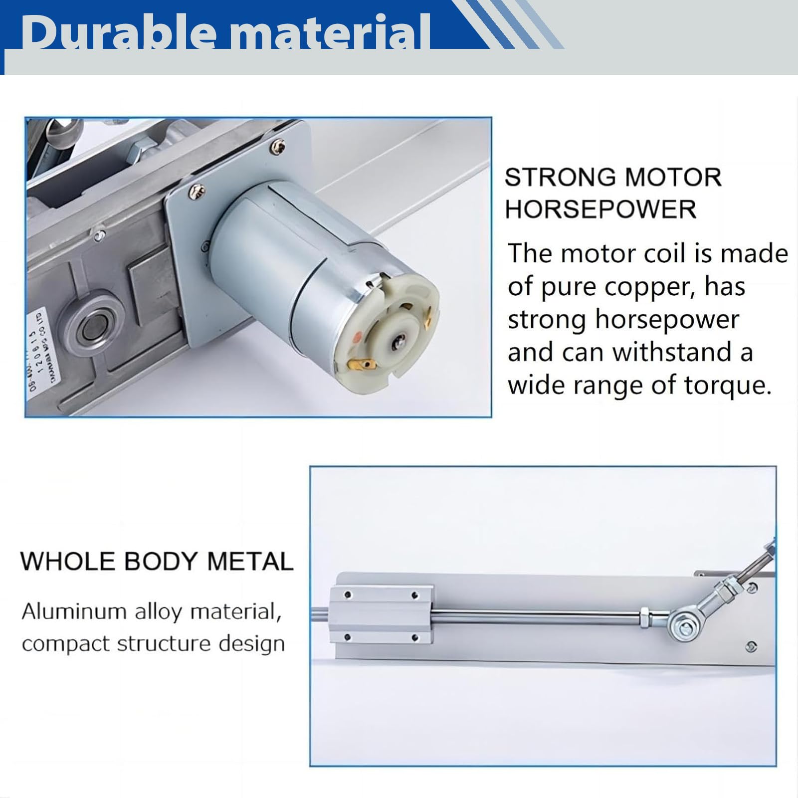 Hubkolben Linearaktuator DC 12V linear actuator 90RPM linearantrieb DIY Hubkolbenmotor Hub 2-8cm mit Drehzahlregler