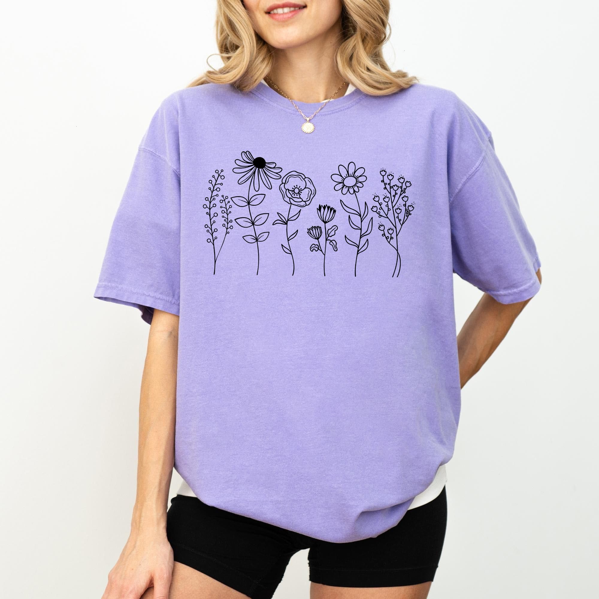Cottagecore Wildflower Shirt Comfort &hellip;