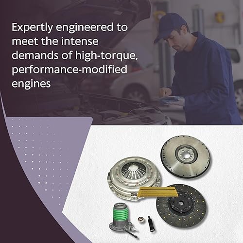 Miniatura 6 de VALEO-EFT KIT DE EMBRAGUE + ESCLAVE + VOLANTE PARA CHEVY CAMARO SS Z28 V8 5TH 2010-2015