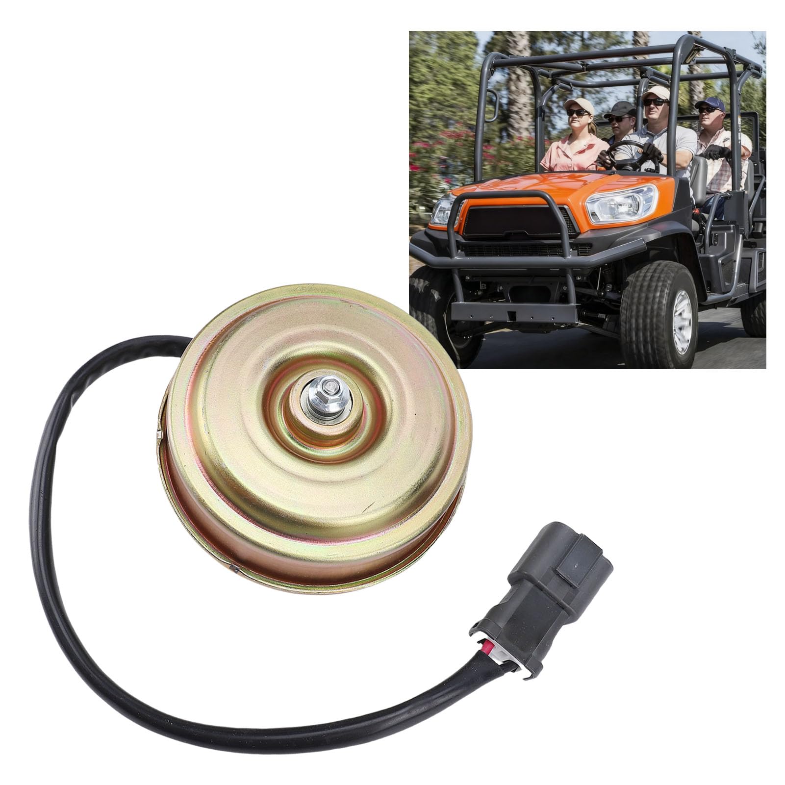 SIXRUN Motore Ventola di Raffreddamento Radiatore, 2014 2021 General 1000 1000 UTV Parte K7711 85220 K771185220 Costruzione in Alluminio