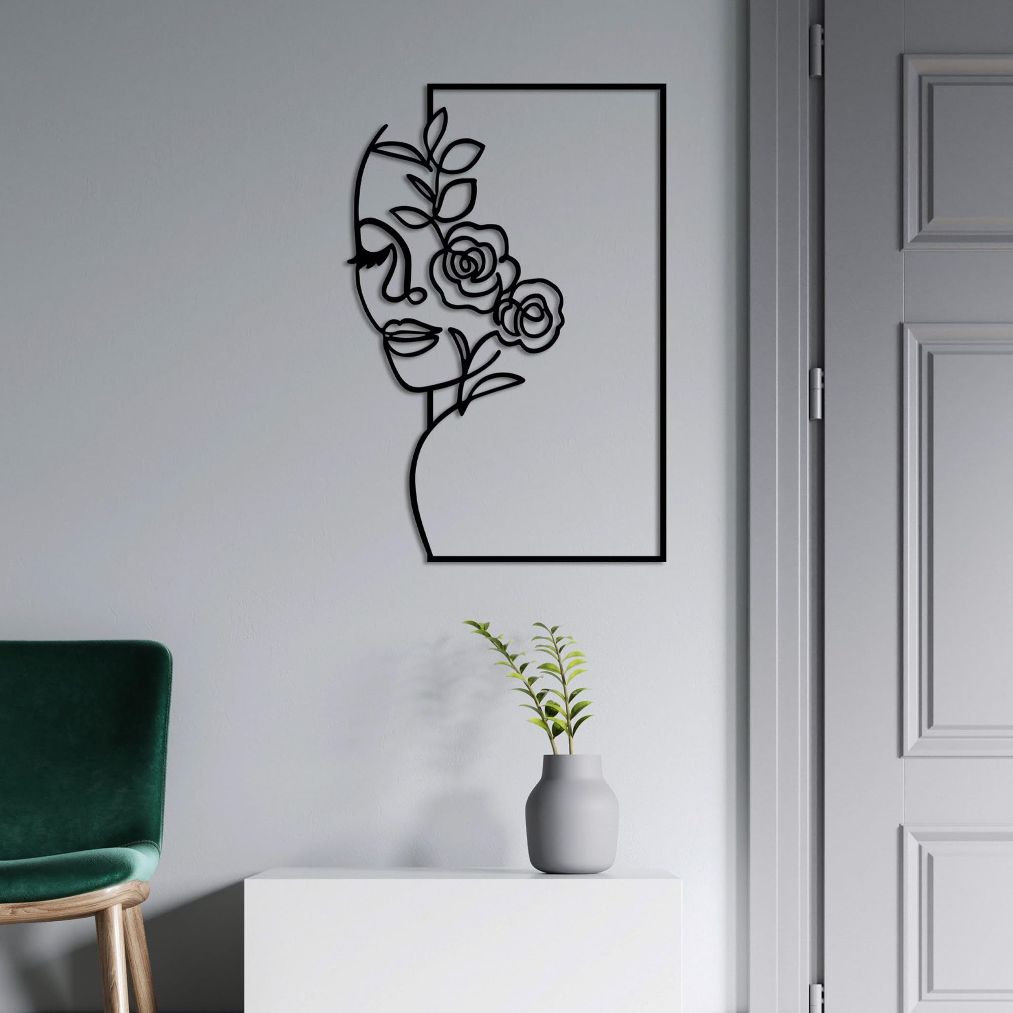 Accessoire mural décoratif pour salon moderne et déco d'intérieur