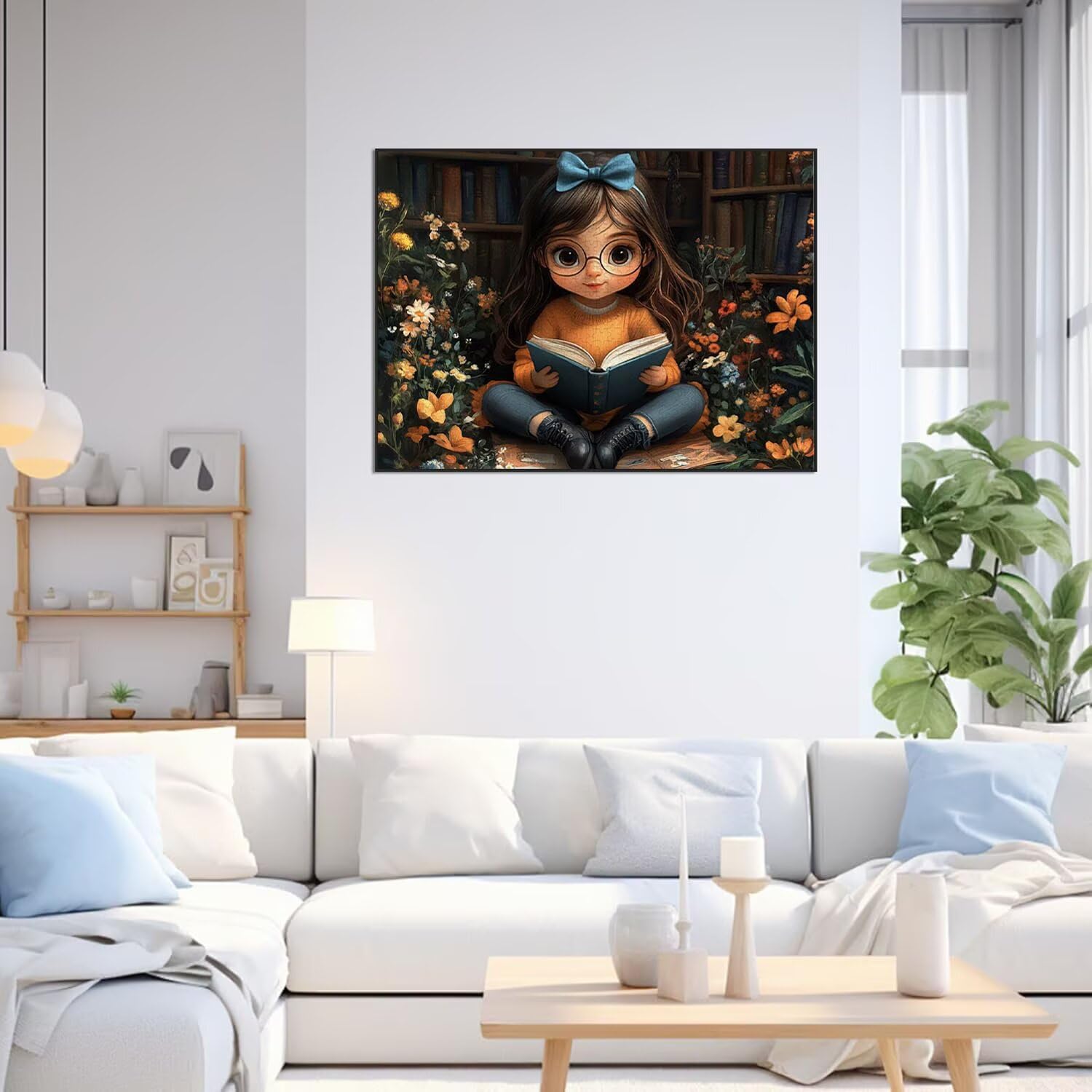 Puzzle 5000 Pezzi Cartoni animati Puzzle Adulti, Gioco Educativo, n-373 | Jigsaw Puzzles ragazza, Impossibile Difficile Sfida, Classici Gioco Familiare, Giochi Divertenti, Idee Regalo