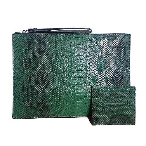 Women Clutches Fashion Snakeskin PU Leather Party Envelope Purse Bag