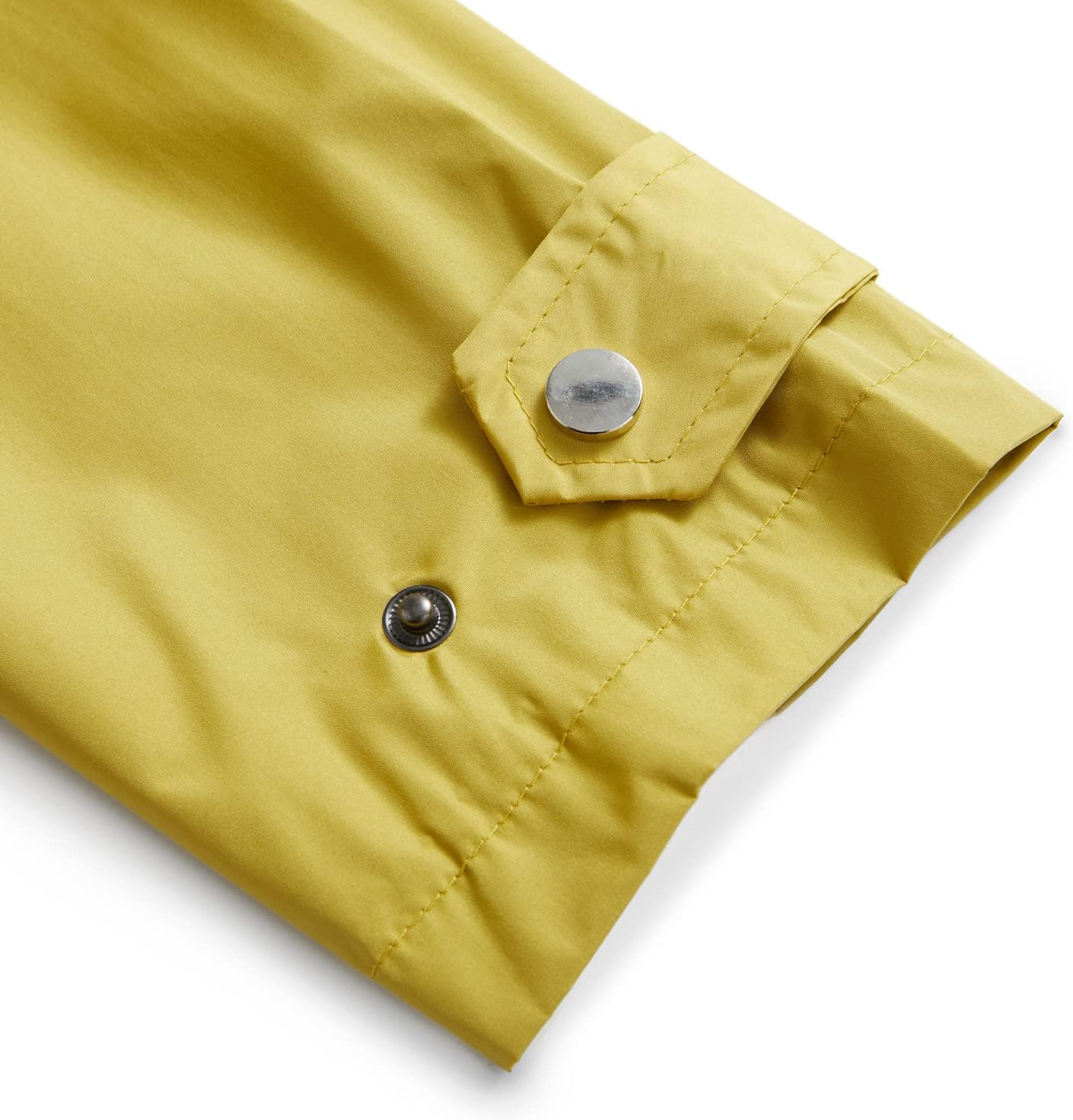 Women's Hooded Rain Jacket Long Waterproof Raincoat Casual Full Zip Anorak Midi Windbreaker Pockets - Image 7