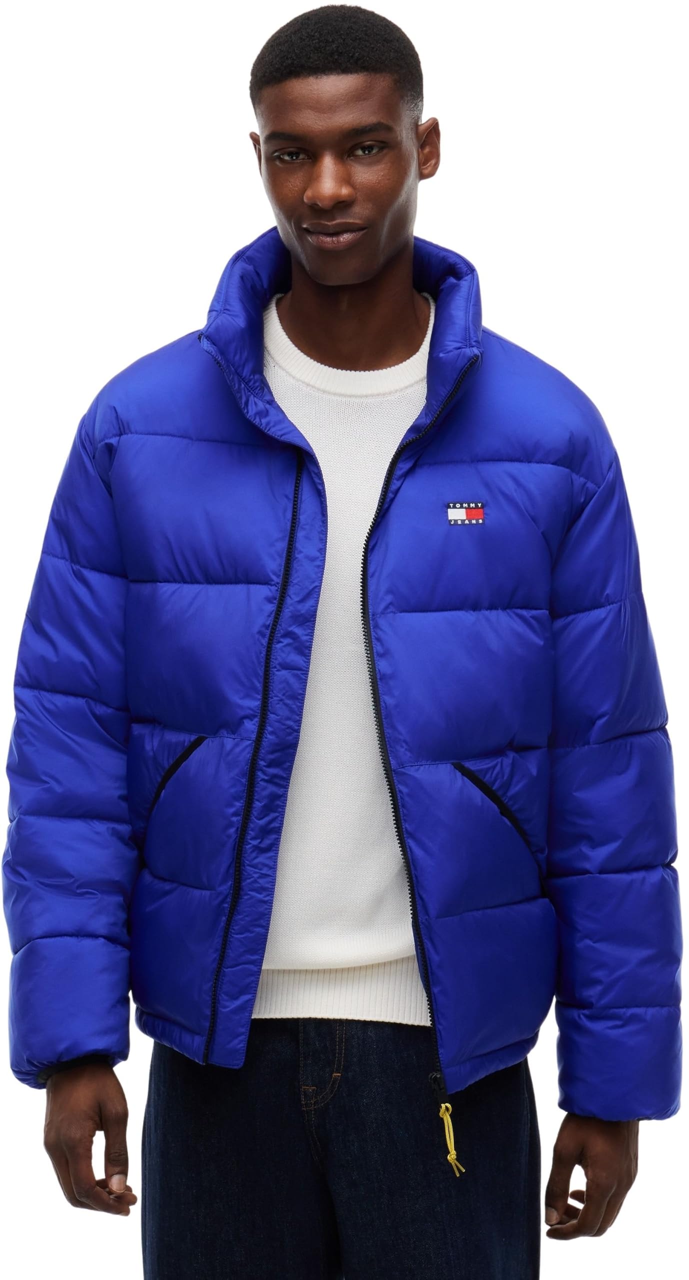 Tommy Jeans Herren Tjm Vail Puffer Ext Dm0dm22040 Puffer Jacket (1er Pack), Blau (Deep Marine), XXL