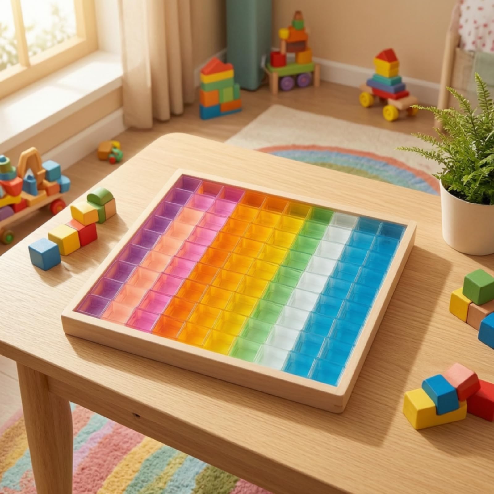 100 Piezas Bloques con Banja Apilables, Style to 2