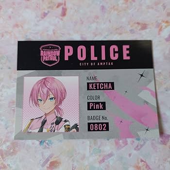 Amazon.co.jp: AMPTAKxCOLORS アンプタック 警察ID風カード けちゃ