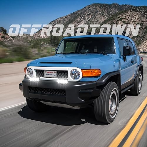 Miniatura 6 de Cápsulas LED, OFFROADTOWN 2 piezas de 6 pulgadas y 240 W, luces de conducción todoterreno, luces LED de trabajo, barra de luz de trabajo, foco de