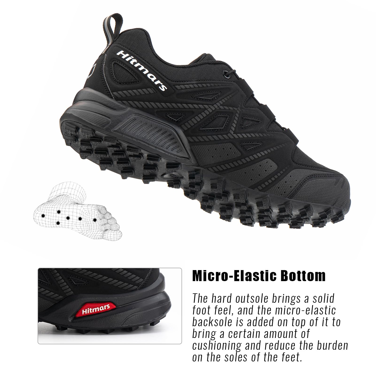 Hitmars Chaussures de Trail Unisexe GR.37-47