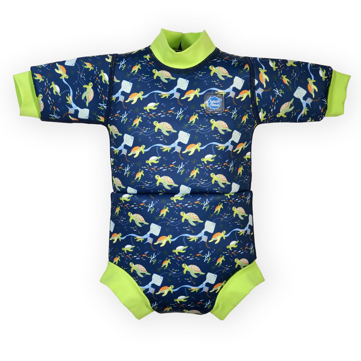Splash About Happy Nappy Wetsuit, Turtle Tide, 12-24 Months
