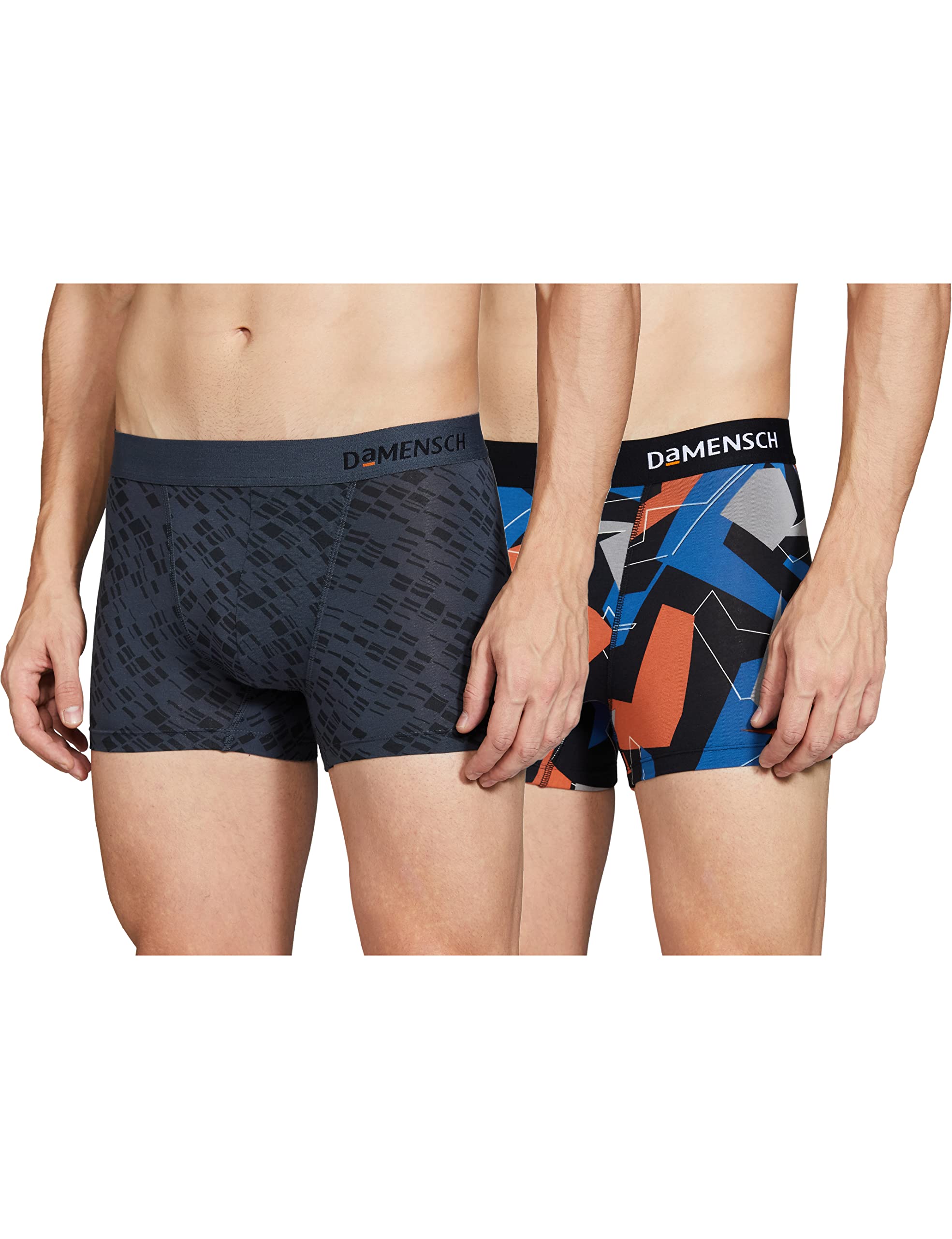 DAMENSCHMen's Modal Regular Fit All Over Print Trunks