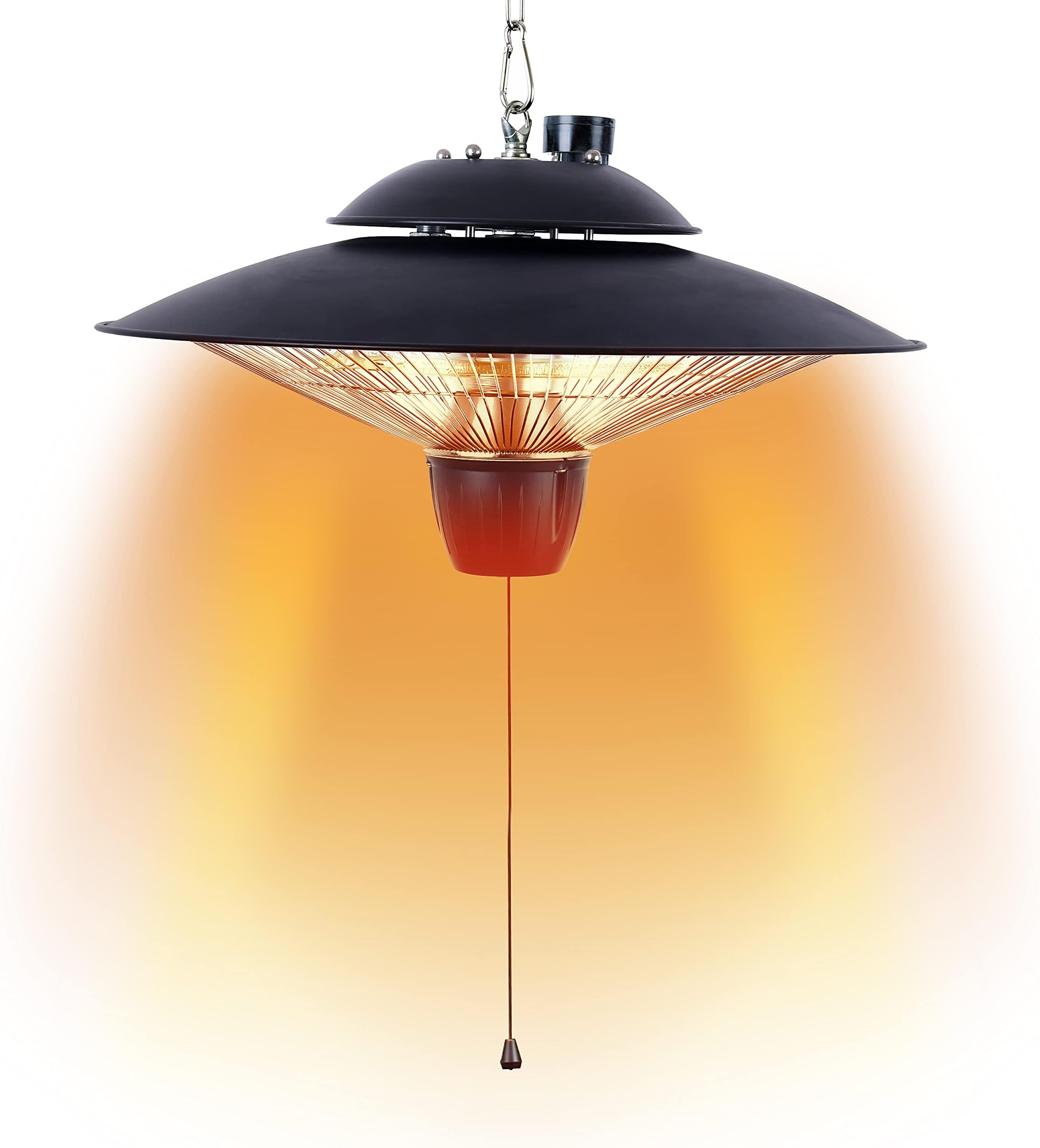 DONYER POWER Garden Heaters Outdoors Patio Heater Halogen Heater Ceiling Mounted, 800W&2000W Greenhouse Infrared Heaters
