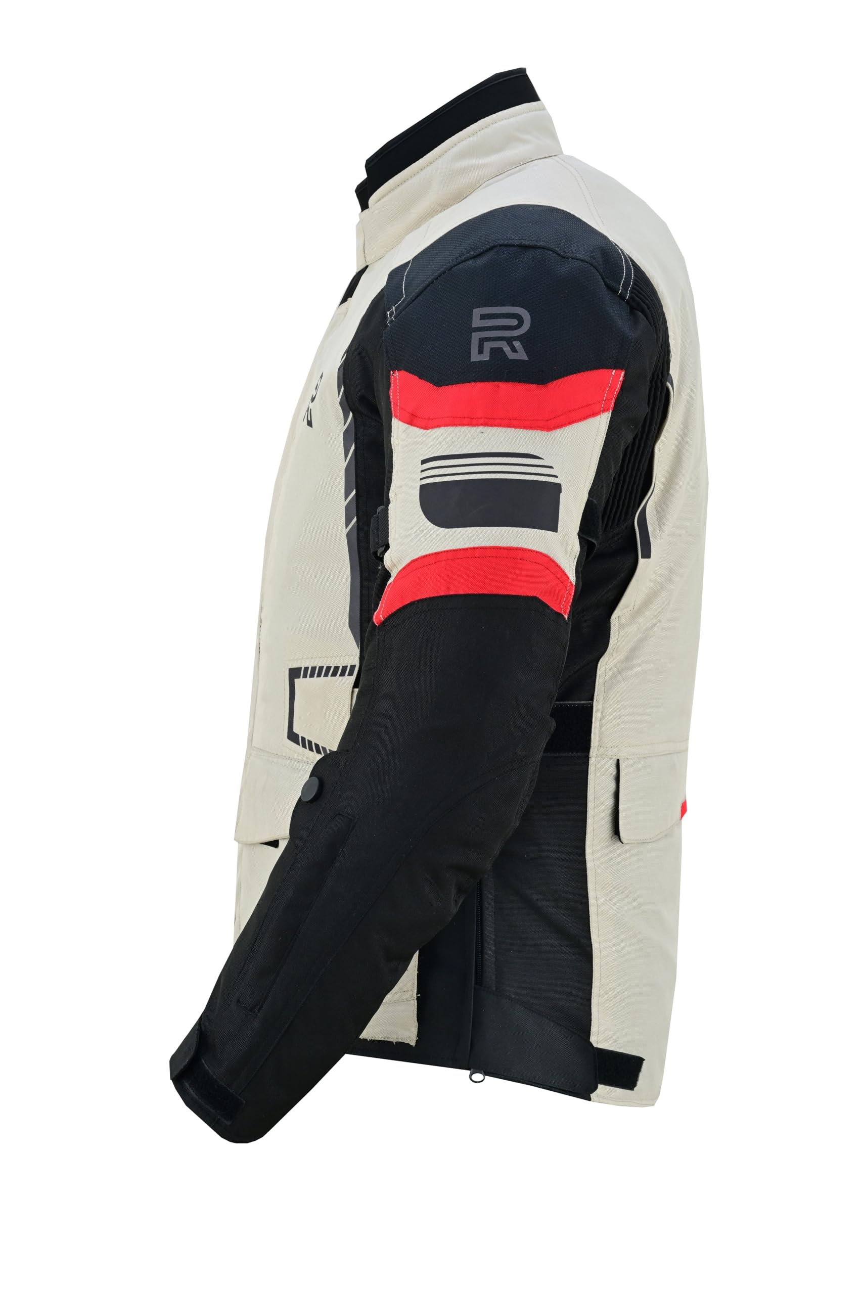 RAXUS FORCE GIACCA MOTO UOMO INVERNO IMPERMEABILE OMOLOGATA CE