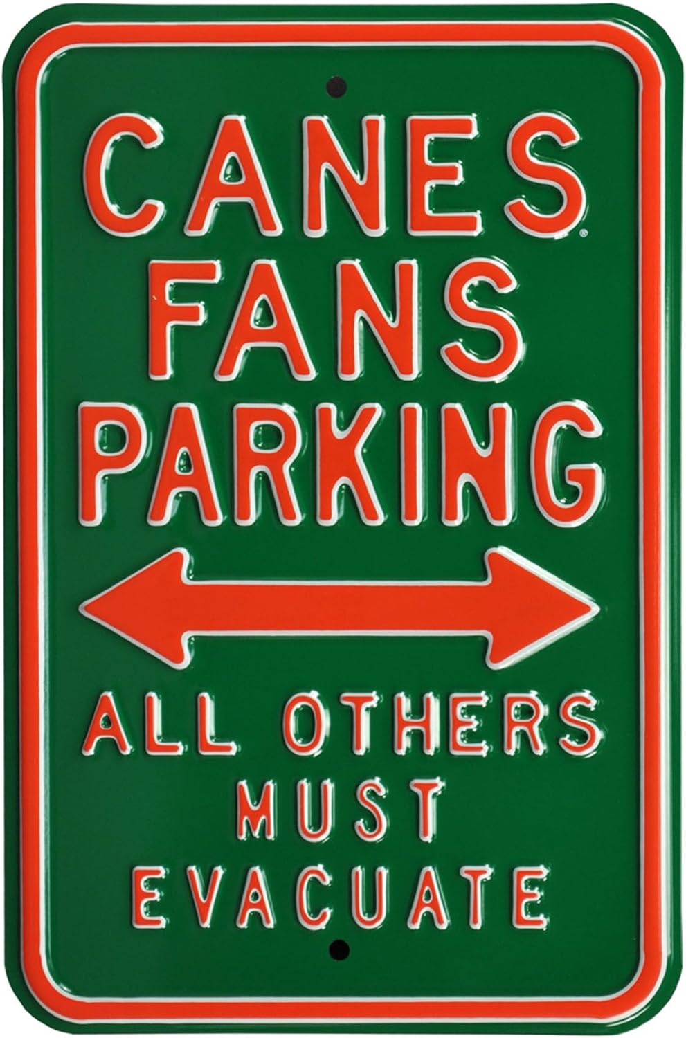 Amazon.com: Canes / Must Evacuate Parking Sign : Home & Kitchen