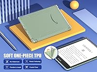 Vista 3 de MoKo Funda para Kindle Paperwhite de 6.8" (11ª generación-2021) y Kindle Paperwhite Signature Edition, ultra transparente, suave, flexible