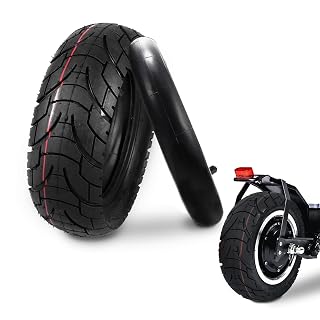 Off Road Electric Scooter Tires - Motorcycle Tires Inner Tube Inflatable Tire Electric Scooter Rear Tire Pneumatic Accessories- 10x3.0" Mini Bike Tires Non Slip Off Road Scooter Inflated Tires Offroad