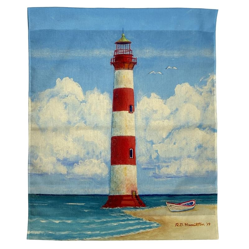 Betsy Drake TP1124 24 x 30 in. Morris Island Lighthouse, SC Outdoor Wall Hanging