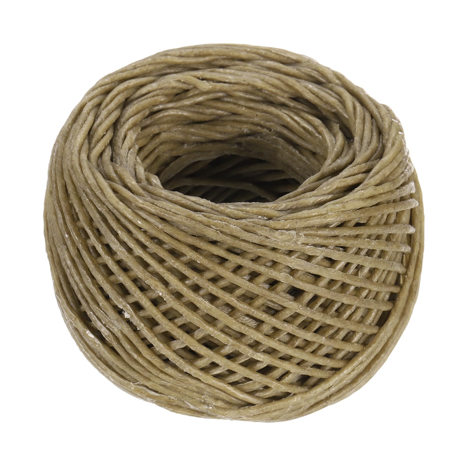 PATIKIL 98ft Beeswax Candle Wick, 80mm Candle Wicks Well Coated with Natural Beeswax for Candle Making Wick Lighter, Brown 2mm