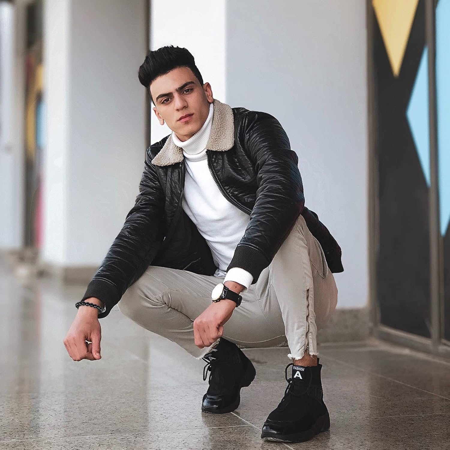 Protection Bracelet-Natural Black Obsidian bracelet for men women- Anti anxiety,Bring Good luck &Happiness Bracelet- Handmade Healing Crystal Bracelets - Image 8