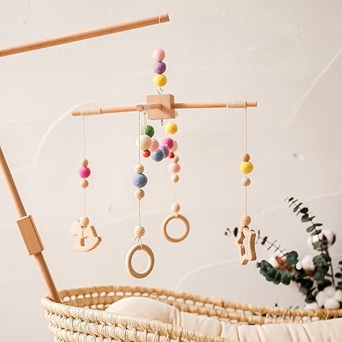 Miniatura 4 de HBM Star Baby Baby Mobile Nursery - Campana móvil para cuna con música